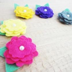 Hair Clip Pretty Felt Posey